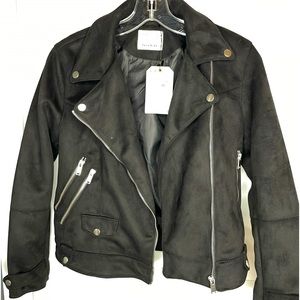 Zara Kids Suede Biker Jacket